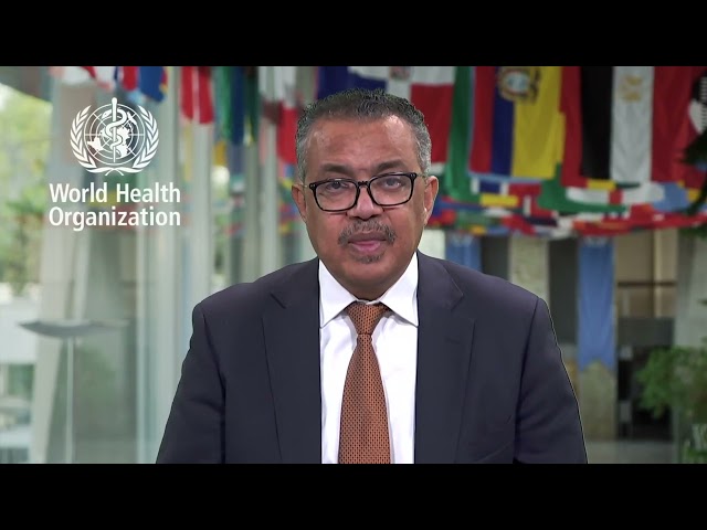 WTISD 2022 Video Message: WHO Director-General Tedros Adhanom Ghebreyesus