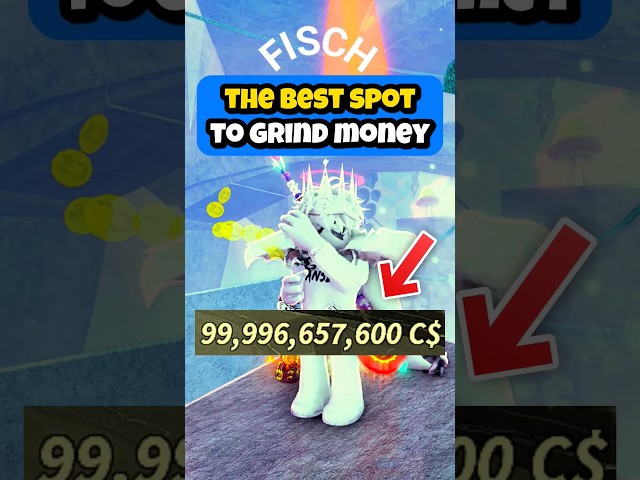 BEST WAY to GETTING RICH in FISCH 🤑 #robloxfisch #fisch