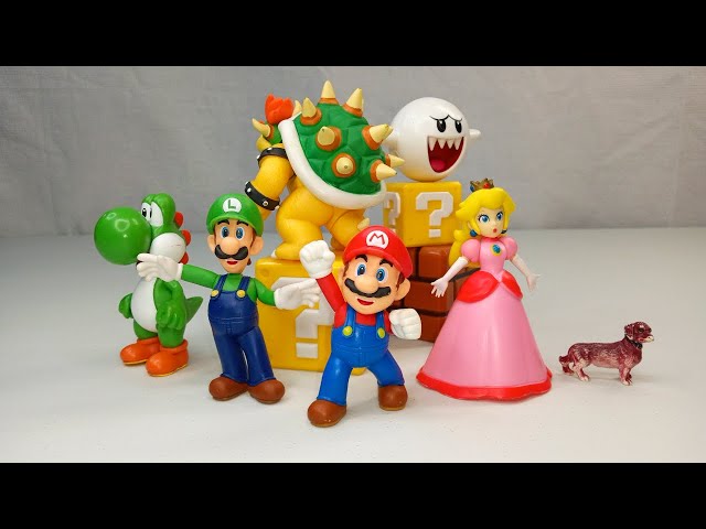 Unboxin Doxin - Thrift Store Finds Jakks Mario Toy Set (+K'nex Boo)