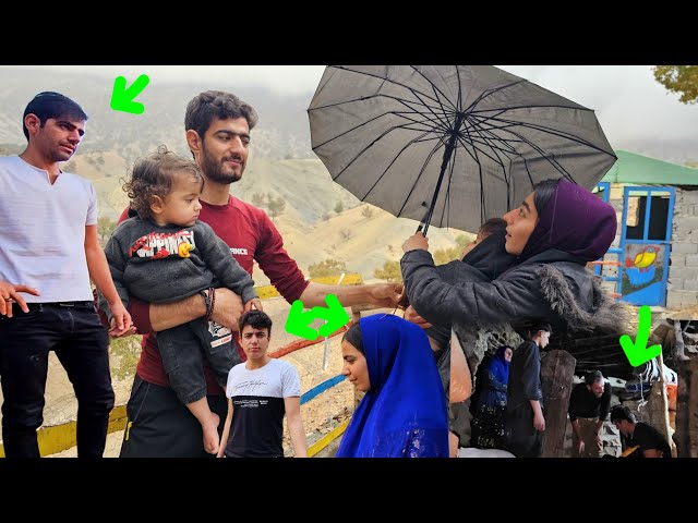 "Love under the rain⛈️👨‍👩‍👧‍👦, Ali's visit and Hassan's wandering"