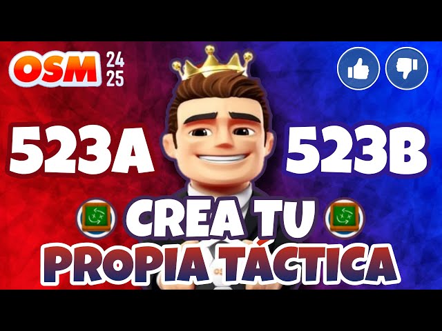 🏆 HOW TO CREATE YOUR BEST 523A/B TACTIC? 🏆 | TIPS #4 | ⚽OSM 24/25⚽