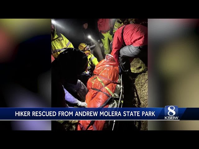 Monterey Co. Rescue completes 12-hour rescue of hypothermic person amid storm