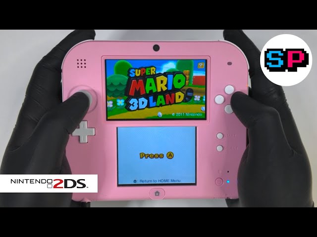 Super Mario 3D Land on Nintendo 2DS Handheld Gameplay (Full HDR)