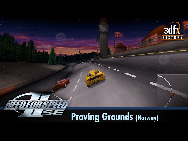 3dfx Voodoo 2 SLI - Need For Speed II SE - Proving Grounds - Norway [Gameplay]