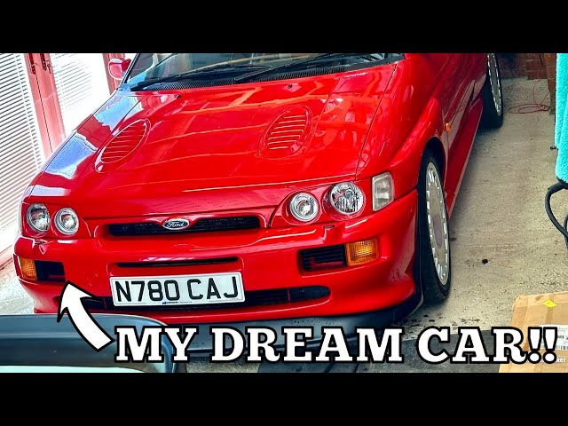 GETTING MY ESCORT COSWORTH RUNNING FOR THE NEXT OWNER!!