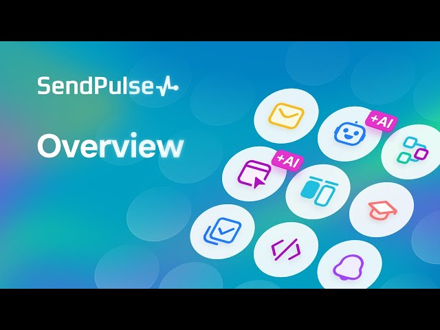 SendPulse Overview 2024 : Websites, Pop-ups, Live chat, Chatbots, Email, Automation, CRM, LMS