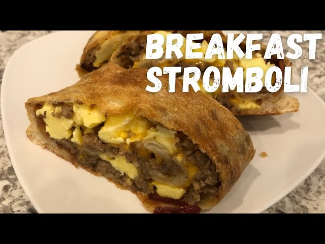 Breakfast Stromboli | Quick & Easy Breakfast Idea | Family Friendly Meal Idea