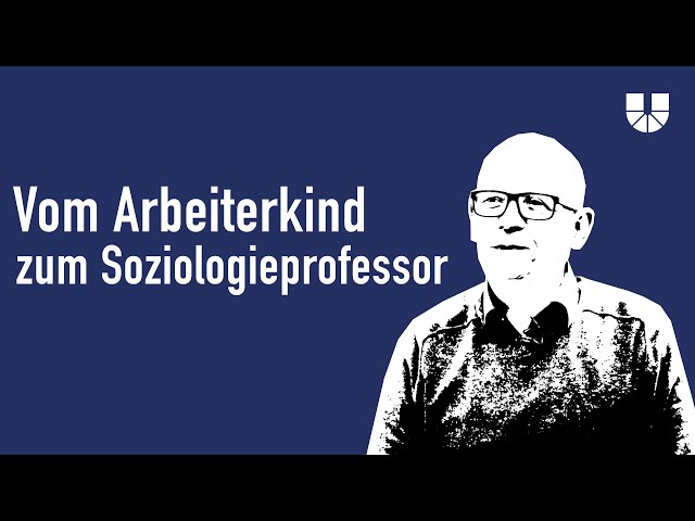 Wundern über Selbstverständliches – Wie Prof. Dr. Robert Schmidt Soziologe wurde