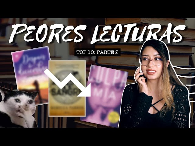 MIS PEORES LECTURAS DE 2023 🙅🏻‍♀️🚫📚 (Top 10: Parte 2) | Arcade's Books