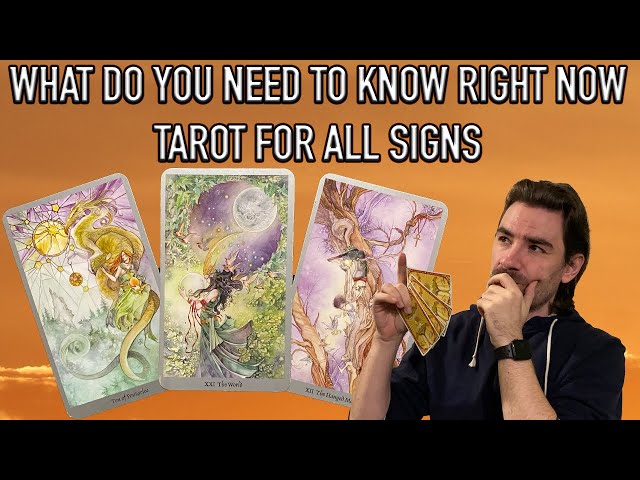 WHAT DO WE NEED TO KNOW RIGHT NOW - TAROT FOR ALL SIGNS 02.06.2024