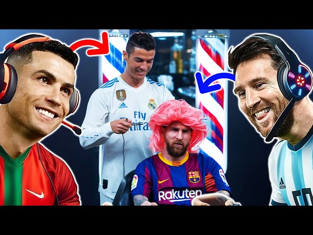 Ronaldo and Messi the FUNNIEST MOMENTS! 😂