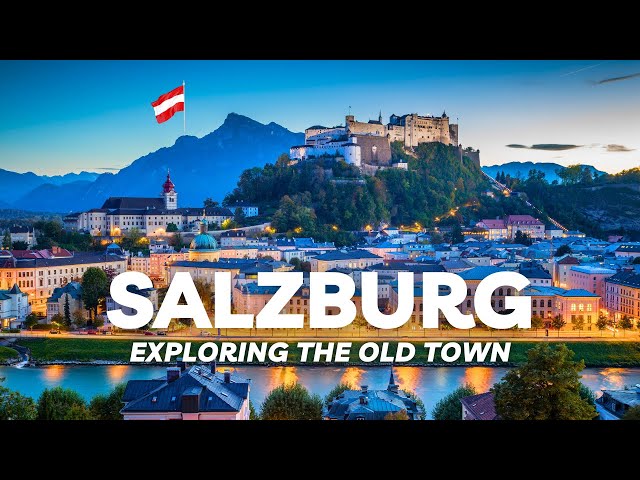 Exploring Salzburg's Old Town - a STUNNING Cultural Marvel in the Austrian Alps!