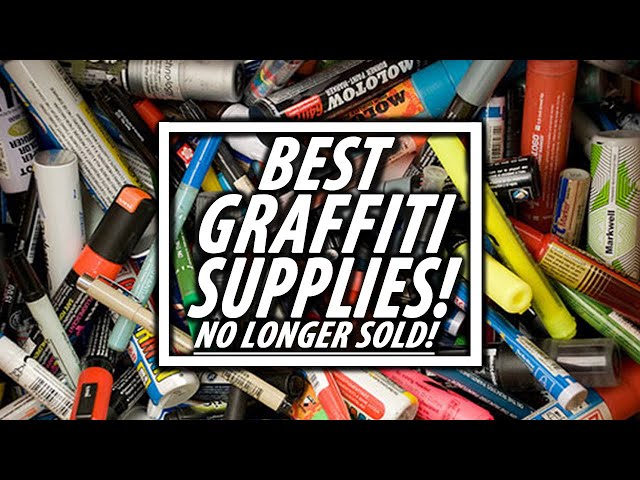 Top 5 Graffiti Mops, Markers, and Paint sticks NO LONGER SOLD!