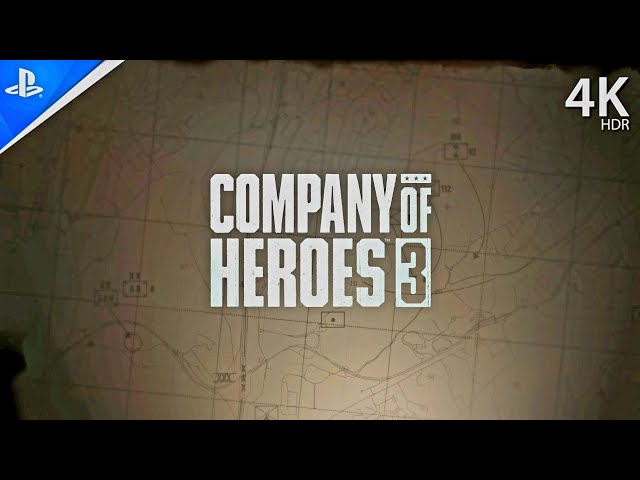 Company of Heroes 3: Mignano Gorge 4v4 (Part 1) - PS5 4K HDR Gameplay