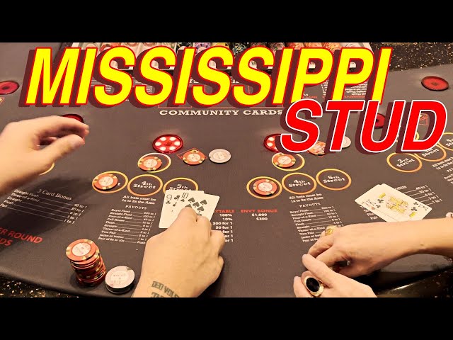 LETS PLAY MISSISSIPPI STUD POKER!!!