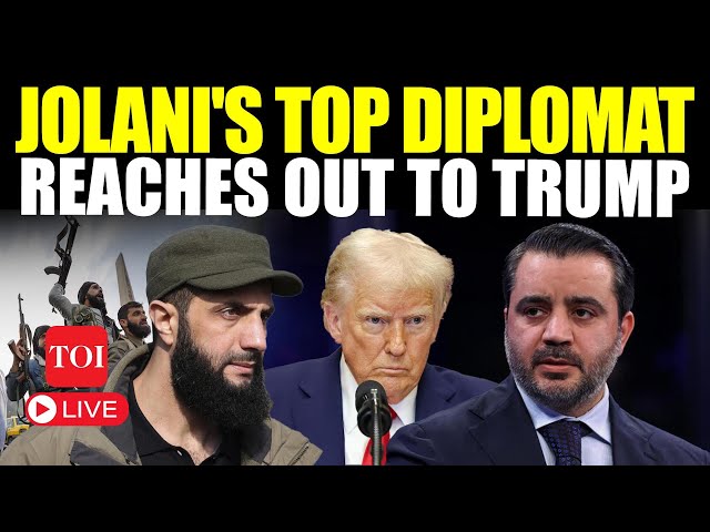 LIVE: Syria's Jolani Makes Big Appeal To Trump | West Embraces Islamist Asaad al-Shaibani At Davos