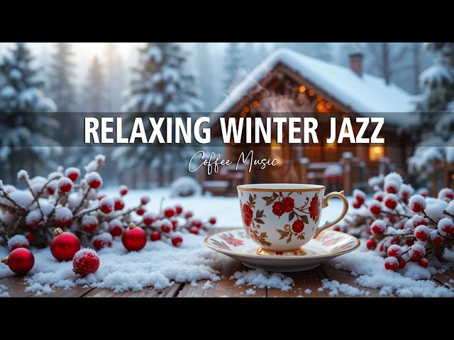 Morning Winter Jazz Cafe - Relaxing Jazz Music & Happy Bossa Nova Instrumental for Positive Moods