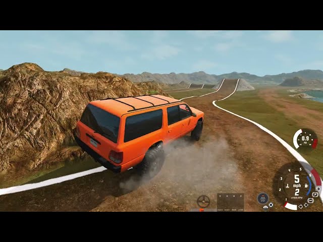 BeamNG.Drive- Off roading in one of my builds