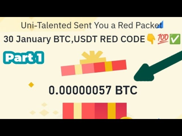 Binance Red Packet code in Binance Today Claim USDT BTC TON Red packet code 30 Jan 2025