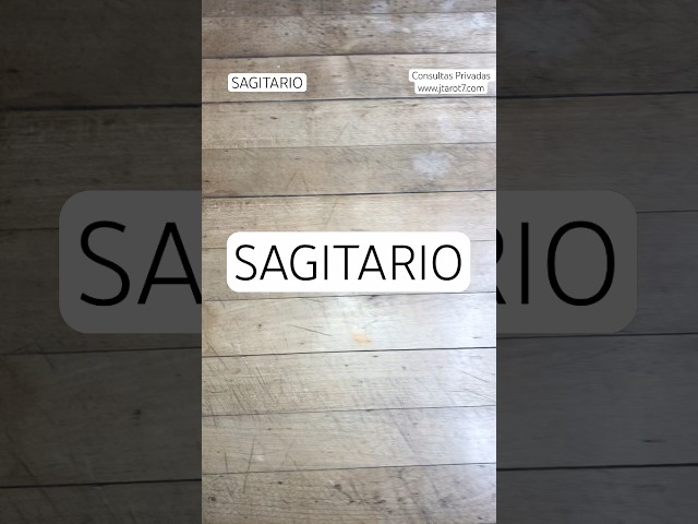 SAGITARIO HORÓSCOPO SEMANAL 13 AL 19 DE ENERO 2025