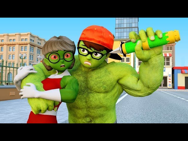 NickHulk is Zombie Police - Scary Teacher 3D All of Us Are Dead - Zombie Apocalypse