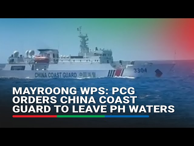 PCG continues monitoring vs China Coast Guard | ABS-CBN News