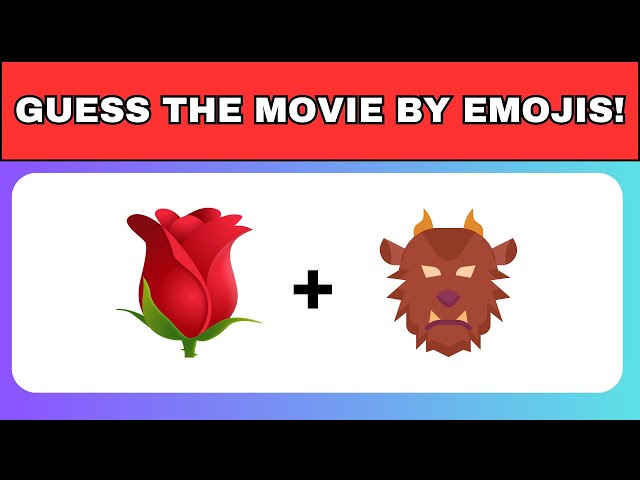 Guess the Movie by Emojis | 10-Second Movie Challenge 🎬😃