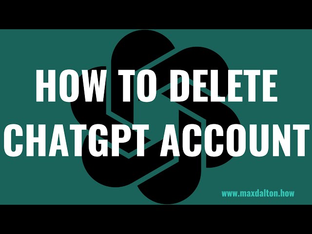 How to Delete ChatGPT Account