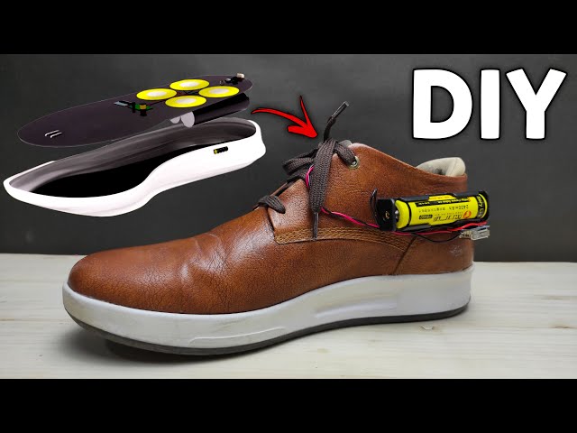 I generate electricity by walking - How to Generate free energy with smart shoes