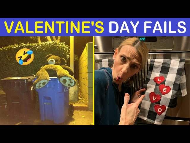 Funny But Tragic Valentine’s Day Fails To Make You Laugh Through Tears | Happy And Fun