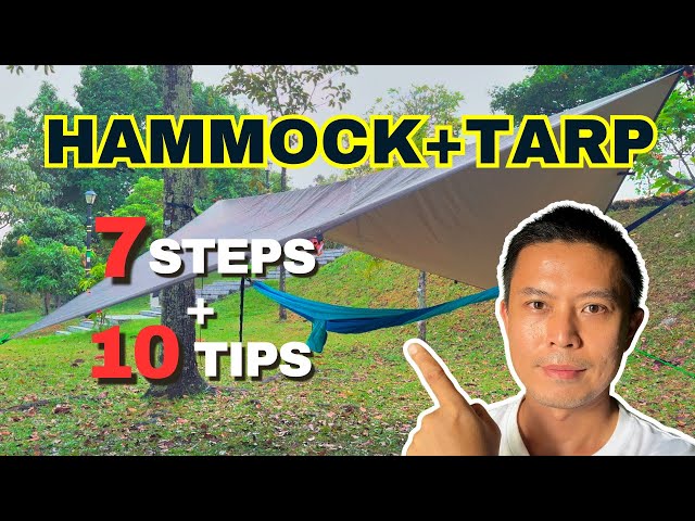 Hammock & Tarp Setup: 7 Steps for Beginners (+ 10 Bonus Tips)