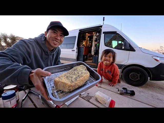 Van Camp Cooking at Joshua Tree National Park | A Van Life Family Vlog