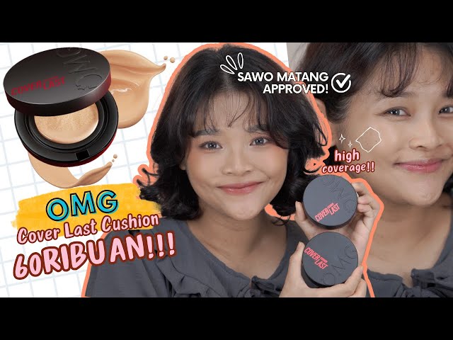 REVIEW OMG COVER LAST CUSHION 60RIBUAN DI KULIT SAWO MATANG NEUTRAL, BENER BAGUS? 🤔 | RIRIEPRAMS