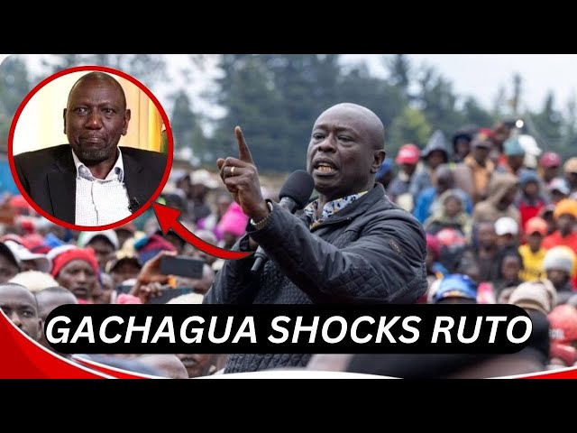 you are paid to heckle me! Ruto angry as Gachagua takes over isiolo after he was chased away