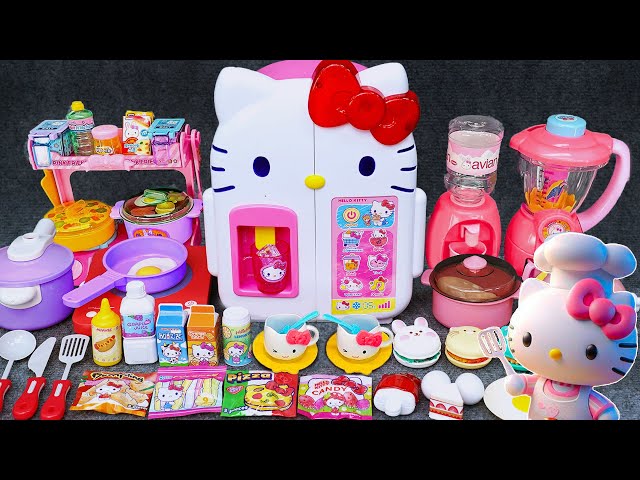 62 Minutes Satisfying Unboxing Pink Ice Cream, Hello Kitty Smart Refrigerator | Disney Toys World