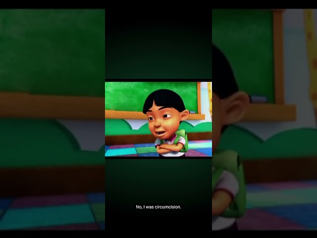 Upin Ipin POV: Taklah Aku baru sunat