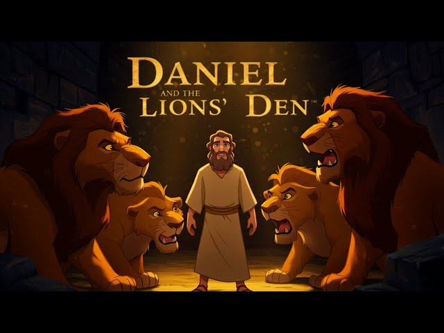 Daniel and the Lions' Den | A Courageous Bible Story for Kids