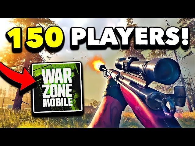 WARZONE MOBILE 150 PLAYER FULL MATCH GAMEPLAY! (HIGH Graphics, 60 FPS)