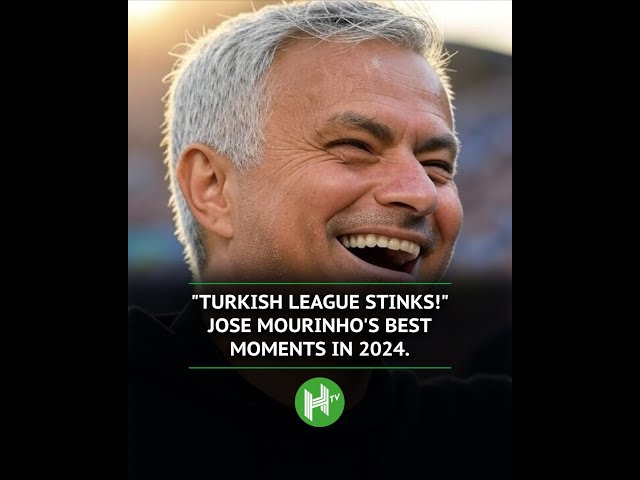 Turkish league STINKS! Mourinho's MOMENTS of 2024