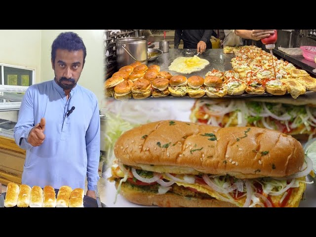 Special Egg Shami Burger | Local Street Dhaba Style | Village Guys Food