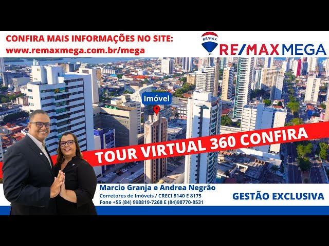 Tour Virtual 360 Apartamento para venda em Tirol Natal/RN