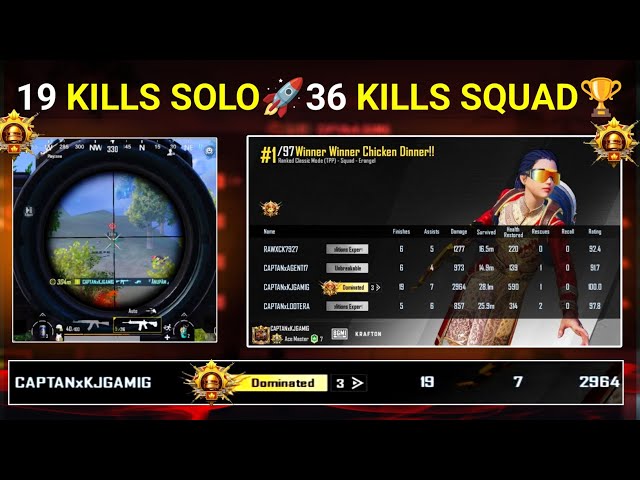 19 KILLS SOLO🚀36 KILLS SQUAD🏆BGMI HOT DROP GRINDING🏆BGMI BOOM BAM💥REDBULL MEO TOURNAMENT PRACTICE🏆