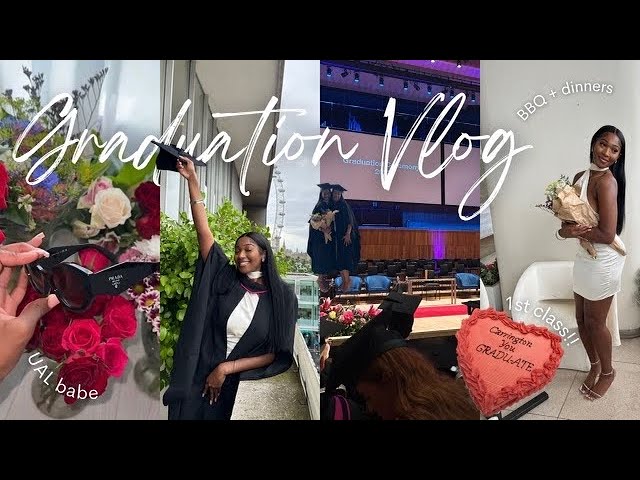 GRADUATION VLOG 2023 *FIRSTCLASS* UAL + bbqs, brunches and gifts!