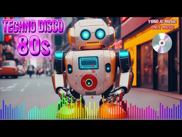 🤖 TECHNO DISCO 80s 🤖 Música techno para bailar.