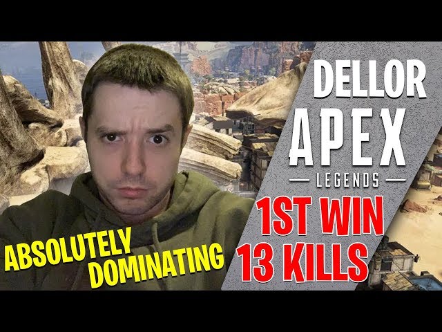 APEX LEGENDS: DELLOR FIRST APEX LEGENDS WIN WITH 13 KILLS