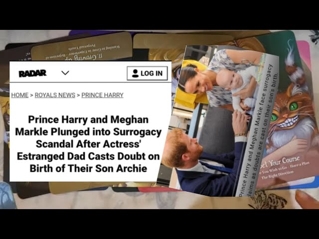 SURROGACY allegations hit the mainstream.  PANIC STRICKEN Prince Harry & Meghan Markle