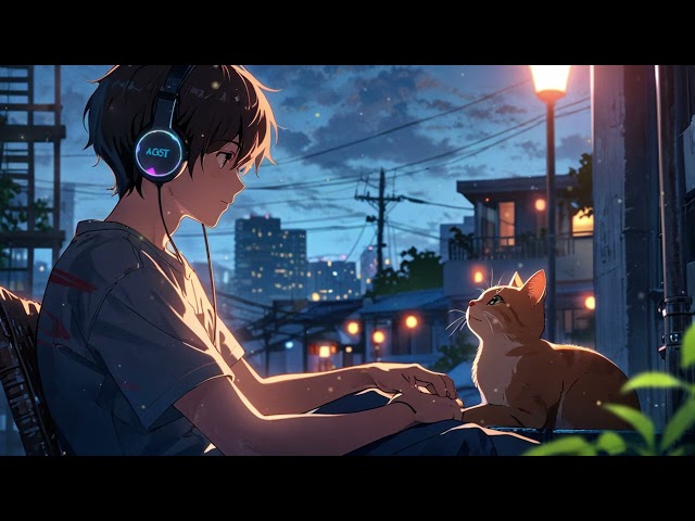 LoFi Music🎵 | Calm harmony🎶 | Relax☕ Study📚 Sleep💤 | Perfect for Focus & Relaxation🐈