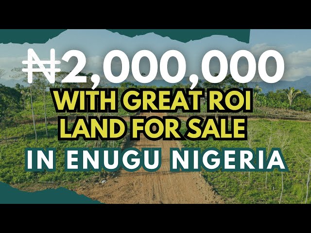 Great ROI Very Accessible N2,000,000 Affordable Land For Sale In Enugu || Developments In Enugu