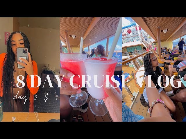 VACATION VLOG🌴 : 8 DAY CRUISE VLOG LIT ASF🤪🛳️  | Part 2👀 | Yanna Simone