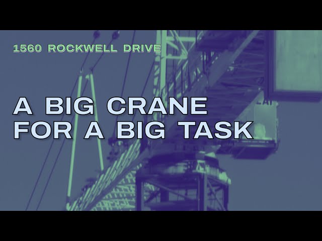 A Big Crane for a Big Task   4K